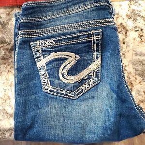 SILVER JEANS | Tuesday Low Rise Baby Boot Bootcut Denim Jeans | Size 29 X 33